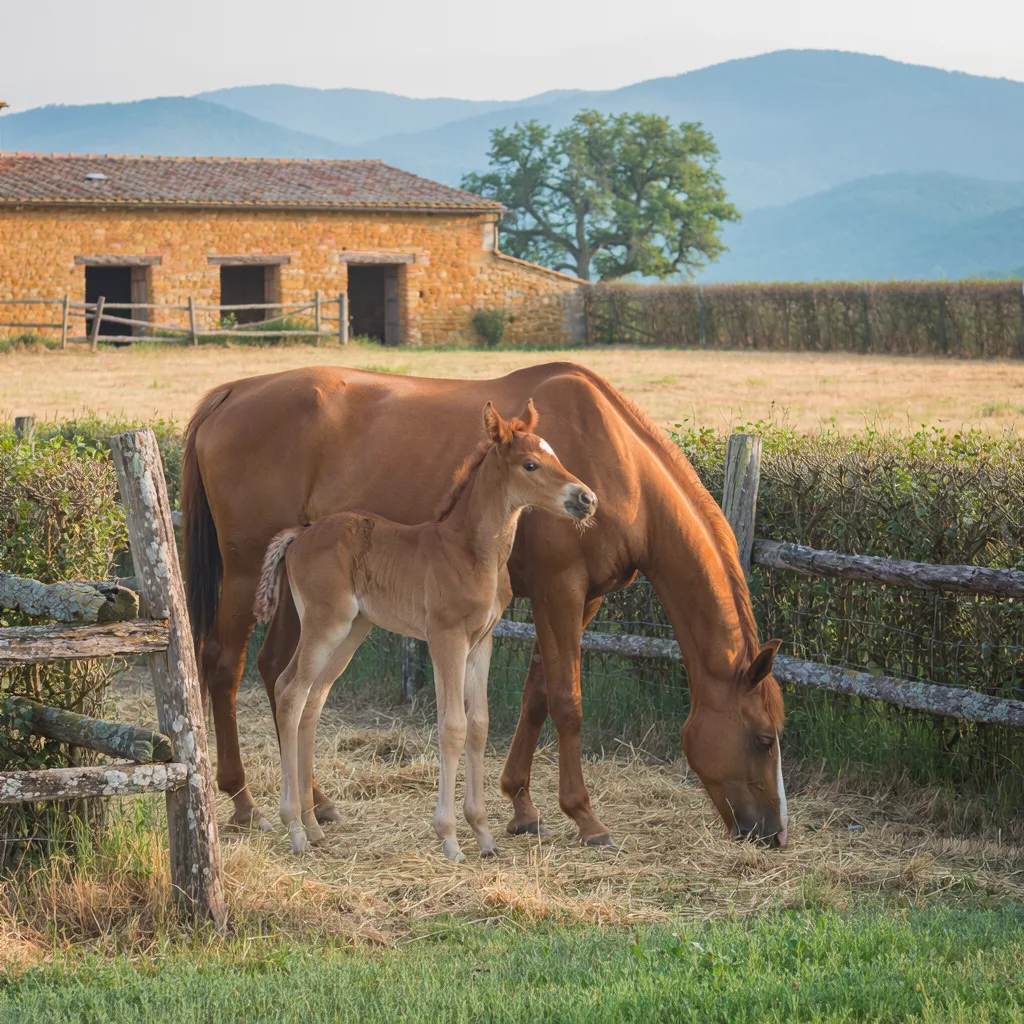 Élevage de chevaux, Élevage de Rainans, Saint-André-sur-Vieux-Jonc